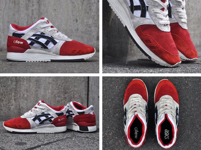 asics tiger x afew gel lyte iii koi