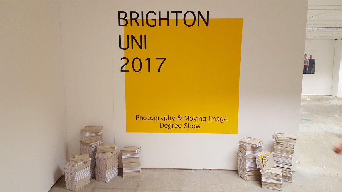 Another successful degree show over. Congratulations to all graduating photography and moving image students!