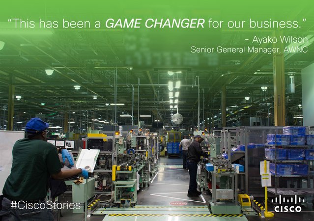 Toyota transmission manufacturer AWNC upgraded factory to a secure network, achieved 100% ROI in 9 mos #CiscoStories bit.ly/2tlm8I7