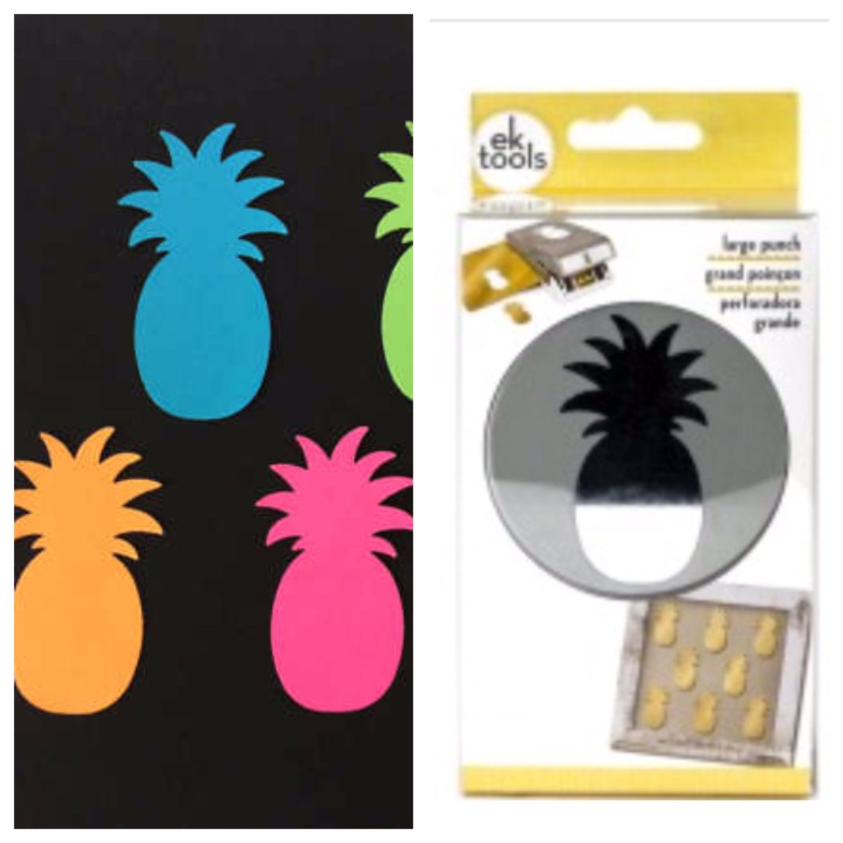 CraftStoreDubai's tweet photo. Check out this #eksuccess pineapple punch. Use it in your#cardmaking #scrapbooking projects #dubaikids #dubaimums  #crafts #craftsupplies https://t.co/vyuRSXpUPo