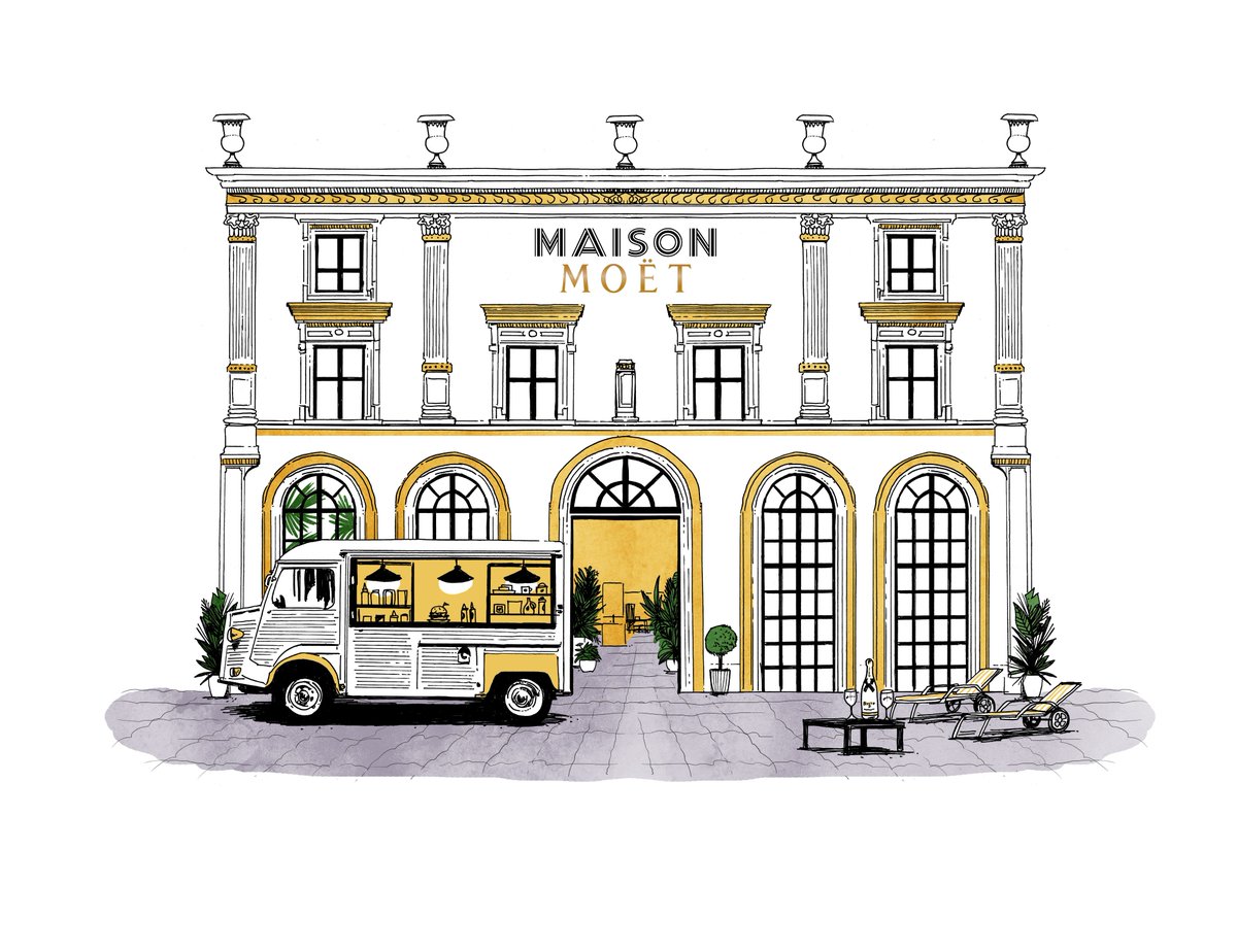 FoodGeekandLove's tweet photo. La Maison Moët ouvre ses portes du 14 au 18 juin ! https://t.co/o3T0HCU0y9 #maisonmoet #moetexperiences https://t.co/yD0Ylahckx
