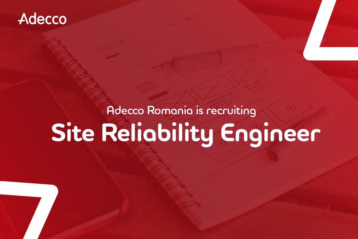 AdeccoRomania's tweet photo. #AdeccoRomania is recruiting Site Reliability Engineer!
Apply now: https://t.co/S1I0eSdZ4s
#adeccoromania https://t.co/bQ3celId4H