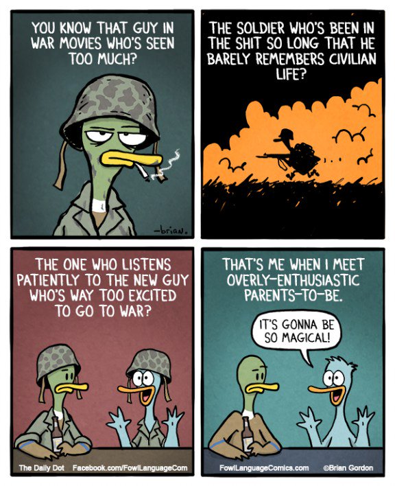 Fowllangcomics's tweet photo. #ComicCon #comics #dadjokes #fowllanguagecomics https://t.co/TD5efulwD8