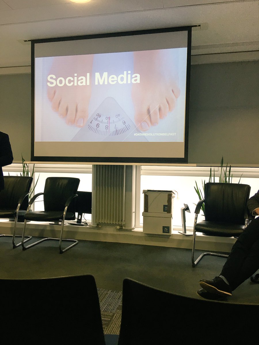 origindigital's tweet photo. The power of Facebook personal profile data - "have you gained weight?" π±#datarevolutionbelfast https://t.co/UJFuIFSRIK