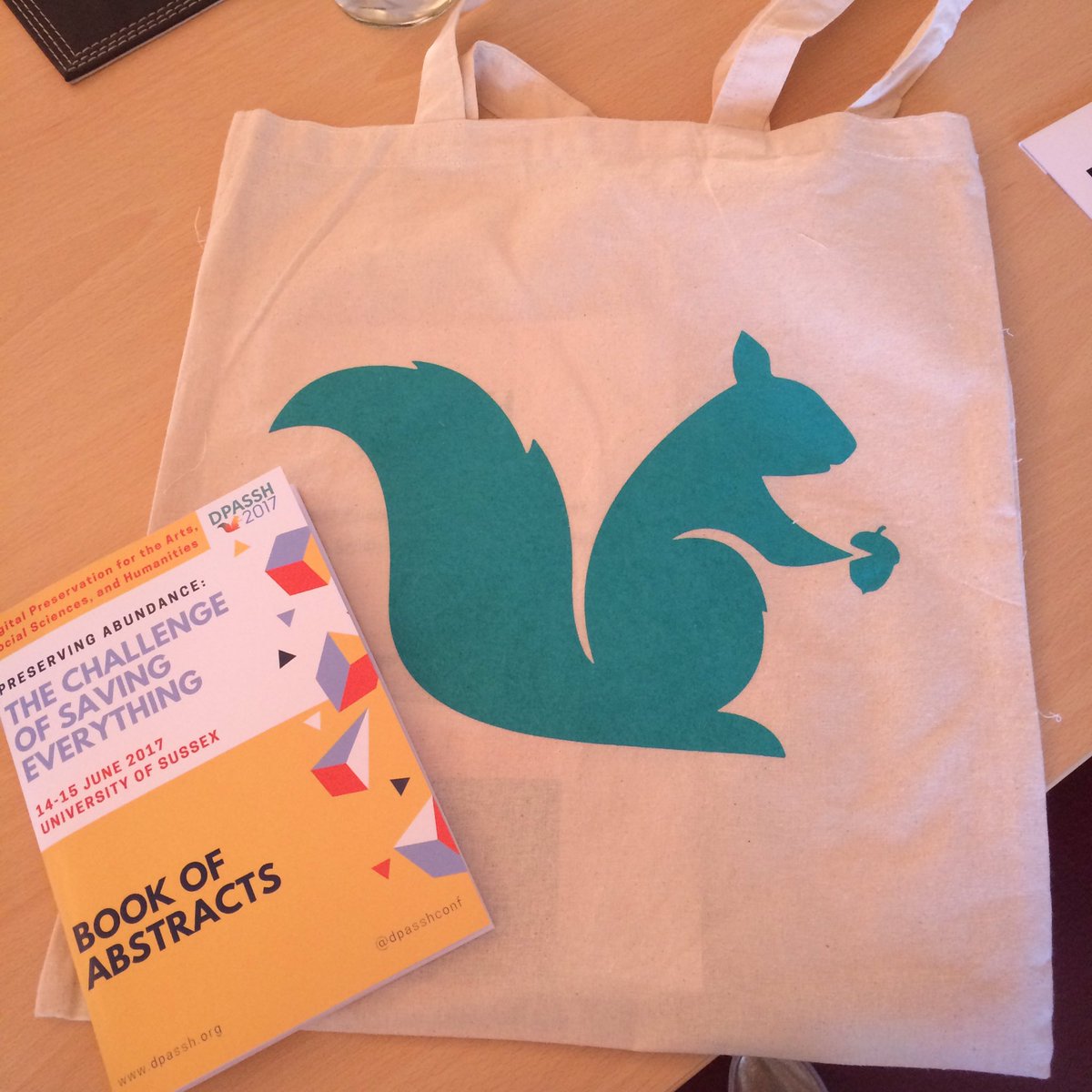 DPASSHConf's tweet image. Excellent conference swag at #DPASSH 🐿