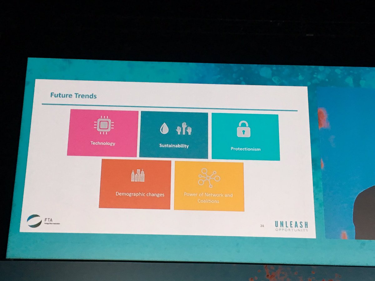 LeaRankinen's tweet photo. @fta_intl Pierre Gröning:Sustainability is part of every trade discussion today also at political level.This is great!#Unleashopportunity https://t.co/3TpEaExjXA
