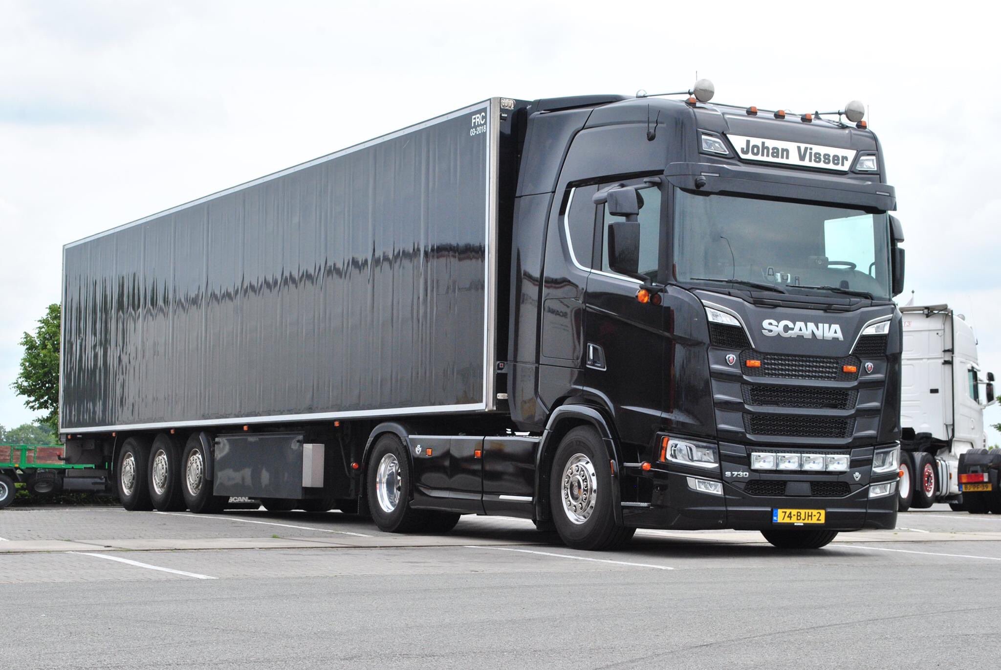 Scania s730 рефрижератор