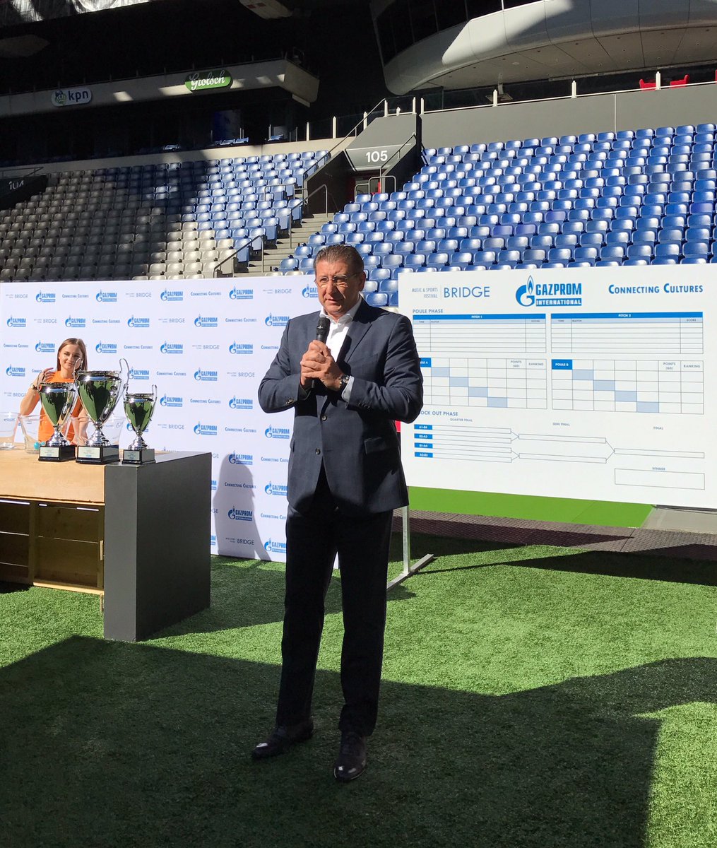 Welcome speech of Managing Director of GI Andrey Fick ⚽️👍🏻👏🏻#Gazprom #gazprominternational #football