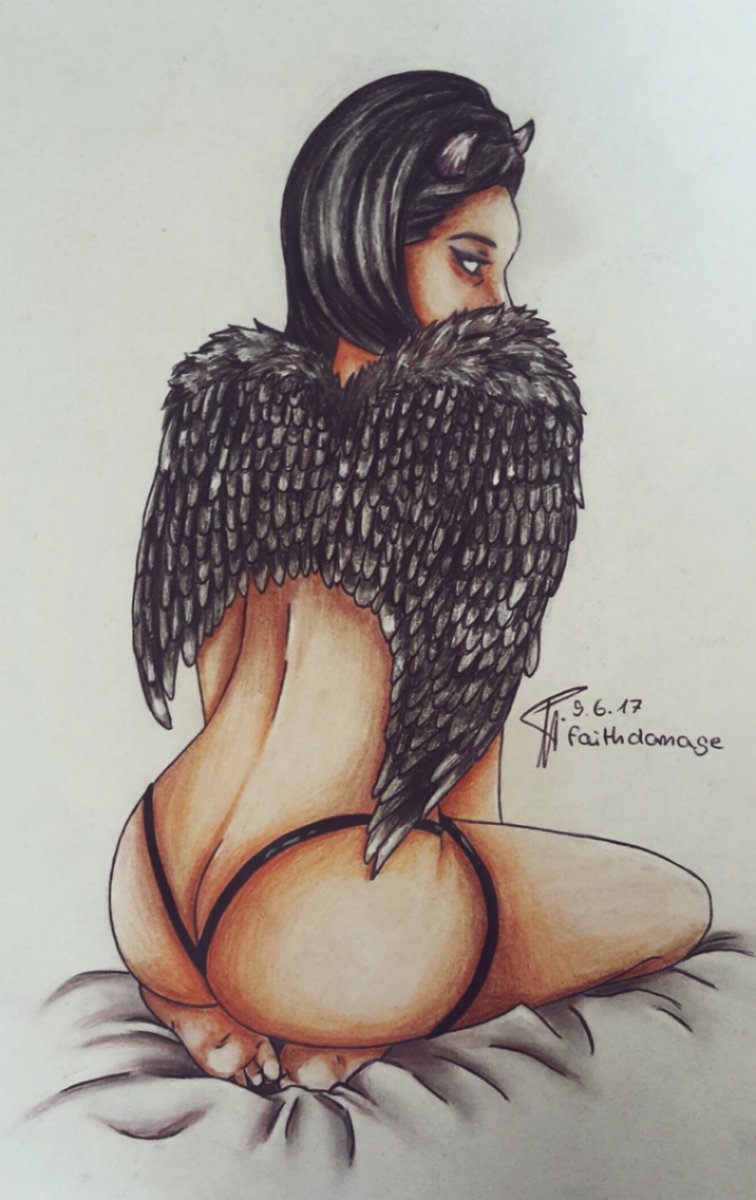 faithdamage's tweet image. angel