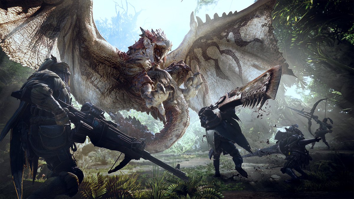 2018年初頭発売予定 PS4『モンスターハンター：ワールド』。昨日公開