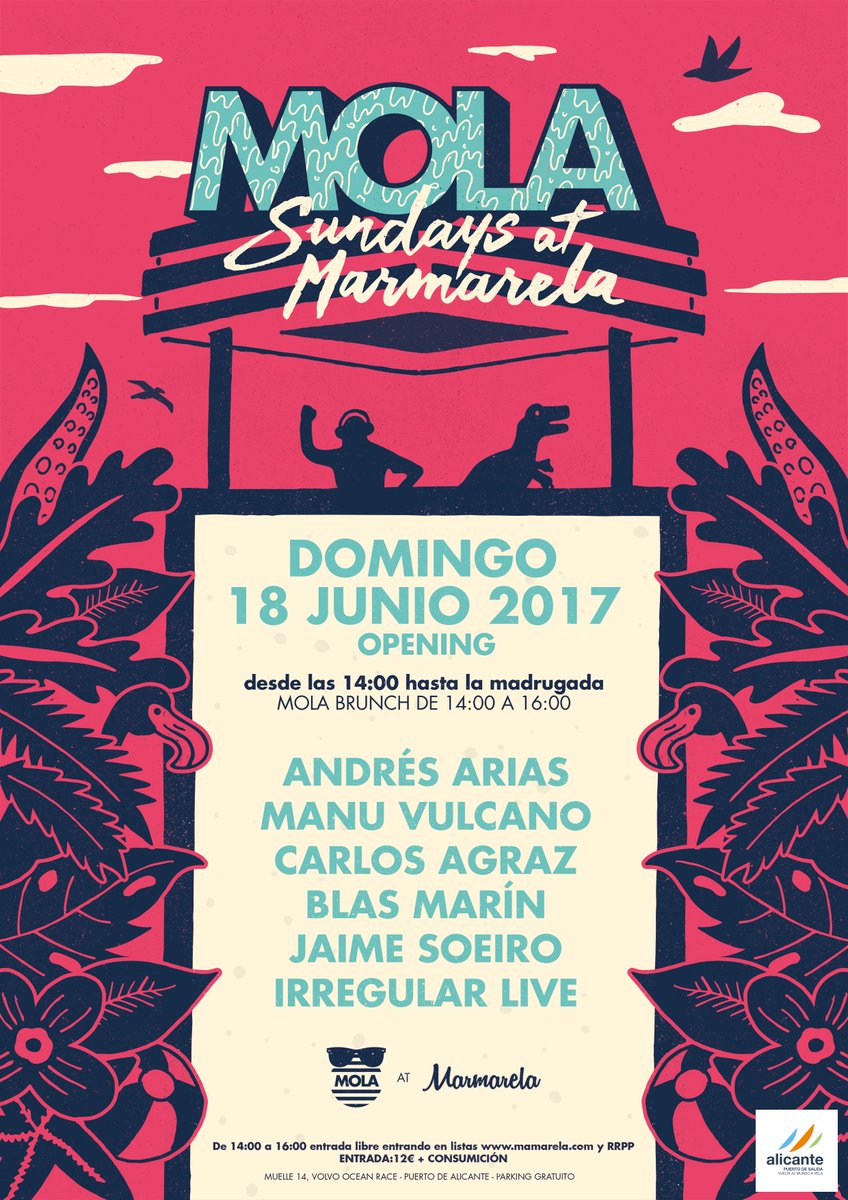 manu_vulcano's tweet photo. ¡ MOLA CLUB SUNDAYS AT MARMARELA ALICANTE !
#OpeningParty #Summer2017 #Alicante #Molaclub https://t.co/gC3nwCqzdt