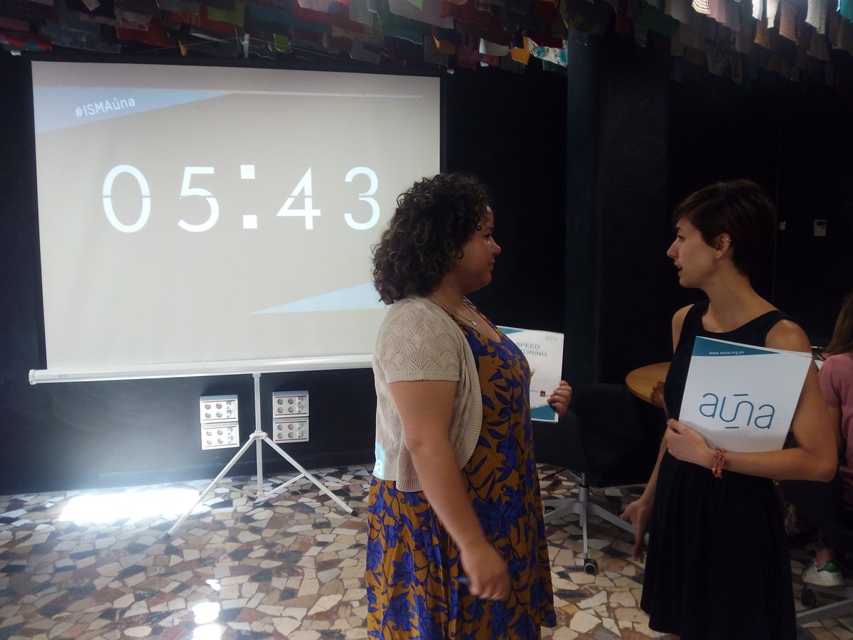 Red_Auna's tweet photo. Nuestro reloj #Aúna sigue avanzando. Próxima ronda de mentoring para las #IniciativasSociales #ISMAúna https://t.co/YQxgeZjJtz
