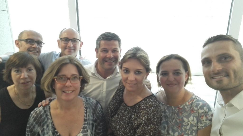 La belle équipe BTP ! Merci Alberto d'avoir réuni les RV BTP des DO Adecco <a href="/mahi_sihem/">MAHI SIHEM</a> <a href="/fredrouss/">Frédérique Rousseau</a> @BourasseauCyril