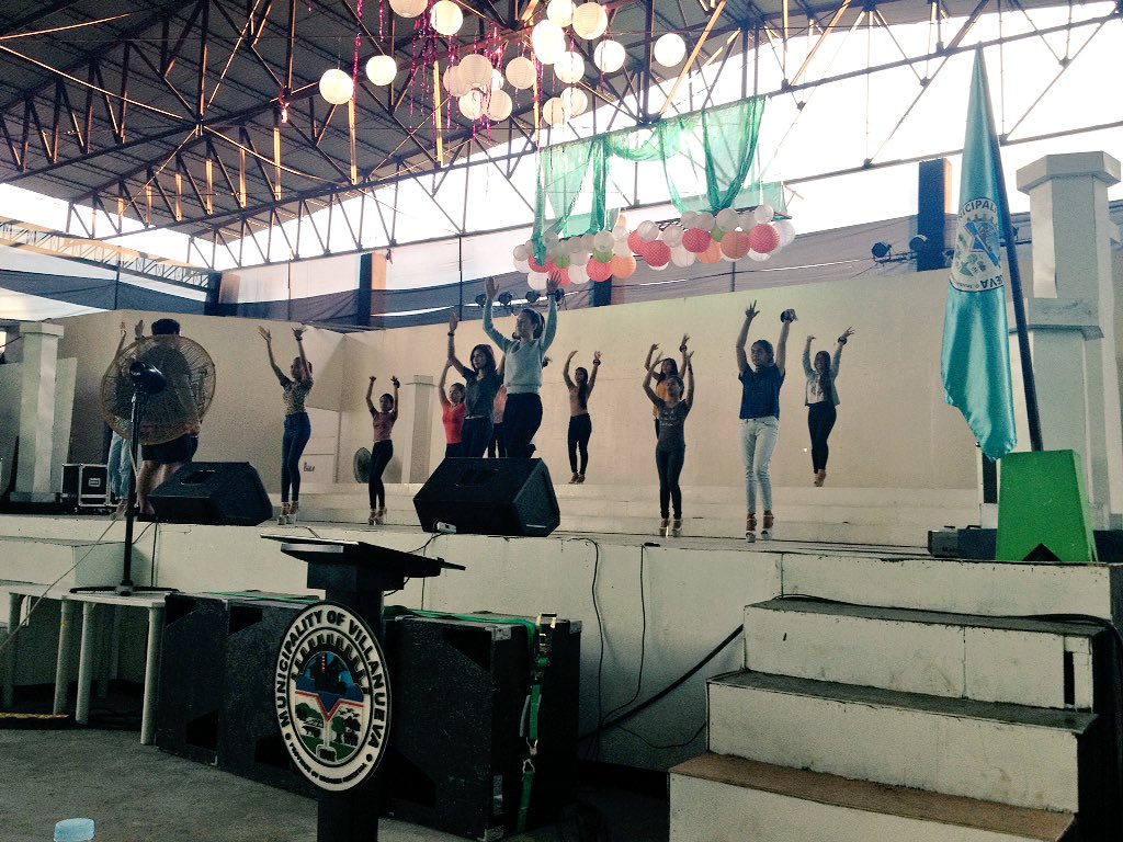 mejamesclifford's tweet image. General rehearsal for coronation of Miss Villanueva 2017 tomorrow night. #DNAProductions #MissVillanueva2017