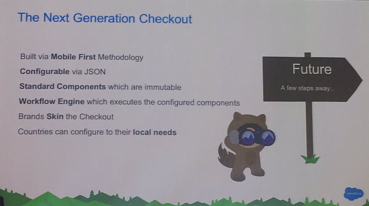 andreavit's tweet image. Next generation international multi-brand checkout explained by @CommerceCloud and L'oreal #XCHG17