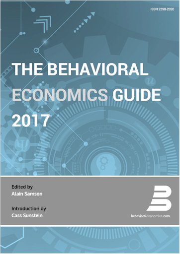 behavecondotcom's tweet image. Out now: The Behavioral Economics Guide 2017 (with an intro by @CassSunstein). Free at behavioraleconomics.com/the-behavioral…