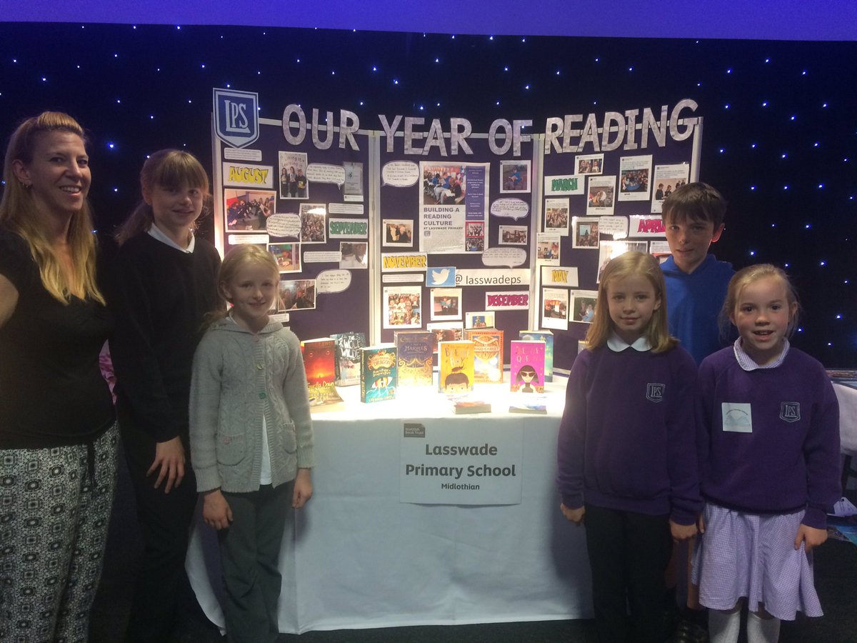 lasswadeps's tweet photo. So excited to be here at the #FMReadChallenge sharing Lasswade's reading journey this year @FMReadChallenge #LPSloves2read https://t.co/s9ebyUf3FP