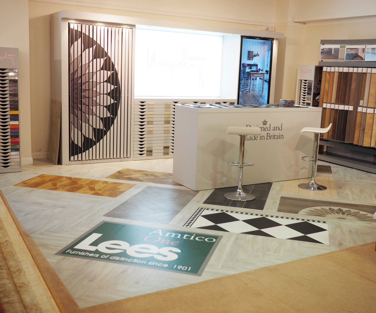 LeesFurnishers's tweet photo. Have you been into our showroom to take a look at our new @AmticoFlooring stand yet? Customise &amp; see your floor before buying! https://t.co/NLOi9b4NWs