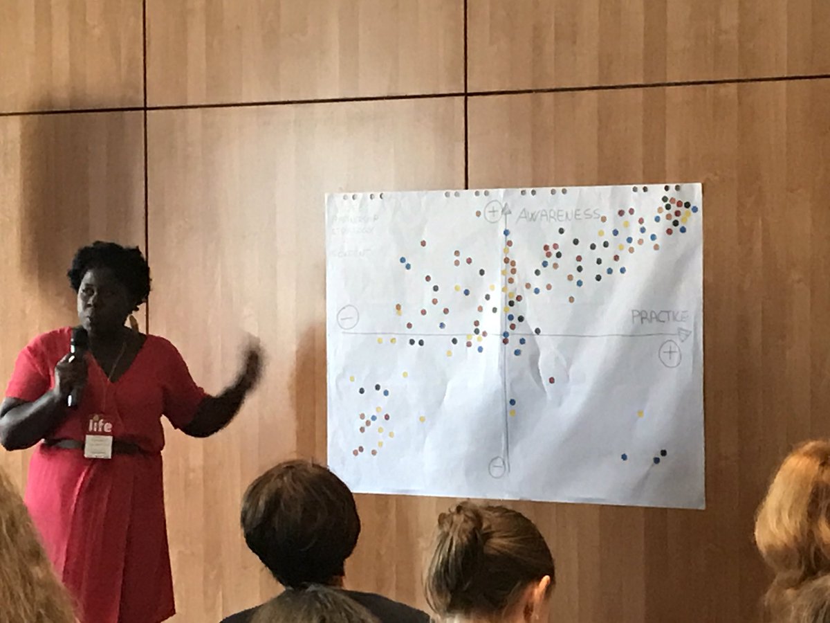 A fantastic dialogue about whether museums are practicing #diversity and #inclusion <a href="/Ecsite/">Ecsite</a> <a href="/WSSIatASU/">Rob & Melani Walton Sustainability Solutions</a> #Ecsite2017