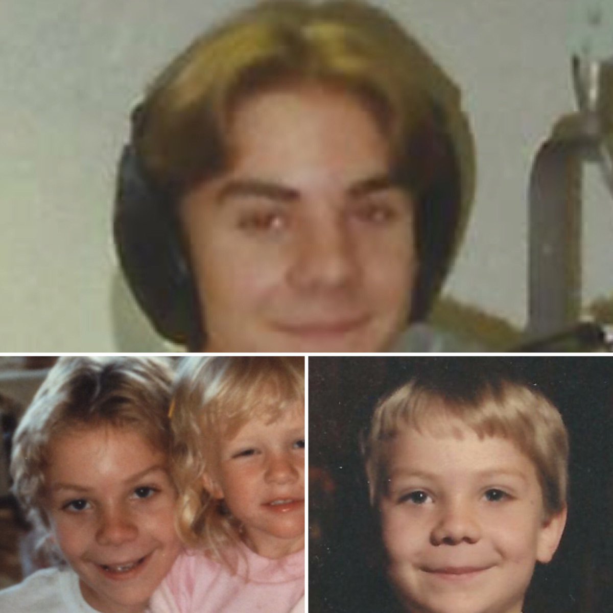 DerekJamesTV's tweet photo. .@JuliannaRWhite & I have been talking about childhood haircuts. I offer "Exhibit A" into evidence. @WCCBNewsRising https://t.co/viKCZtmV7Z