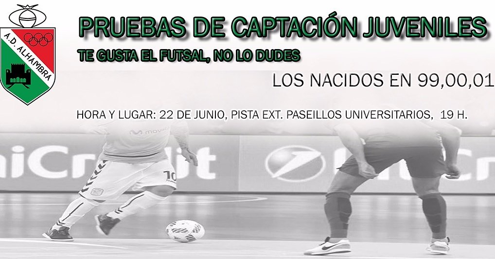multialhambra's tweet photo. Pruebas de captación juveniles https://t.co/uCSuRAUVdD