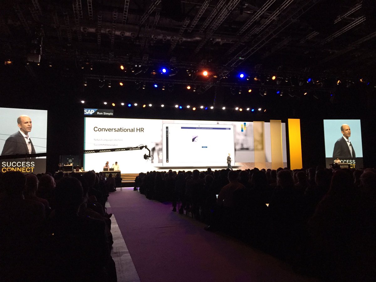 learnchamp's tweet photo. Conversational HR will rule #Sconnect17 https://t.co/2SFI3aLYBL