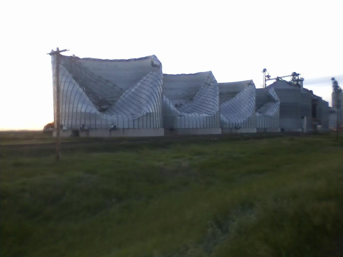 790KFGO's tweet photo. KFGO's G.R. is on the scene in Tenney, MN where the Wheaton Dumont Co-op Elevator was heavily damaged. Details at https://t.co/KeYmnDwGii https://t.co/02OSmYEV2x