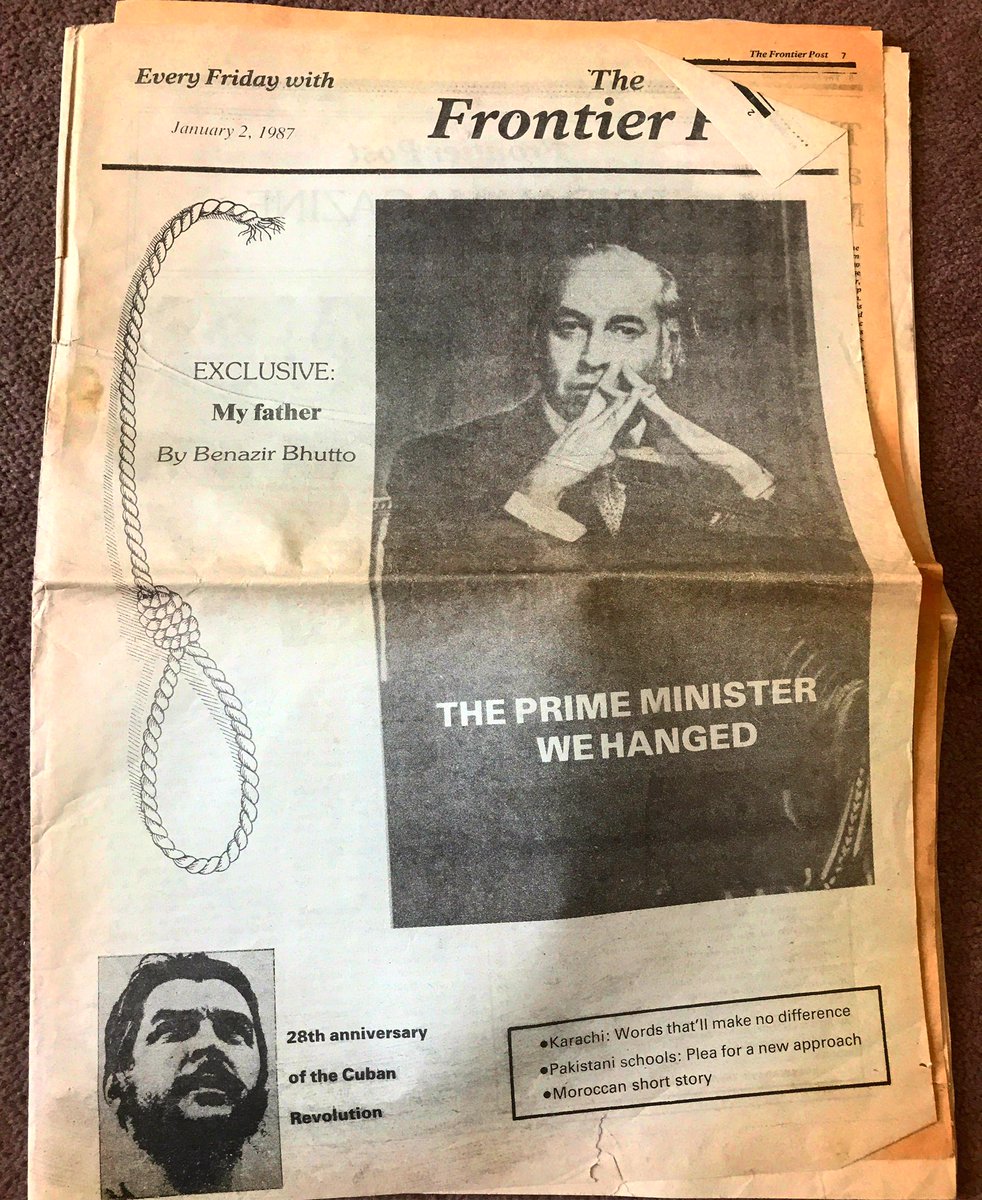 pseudorebel's tweet photo. Frontier Post January 2nd, 1987 https://t.co/R56qgNCOGE
