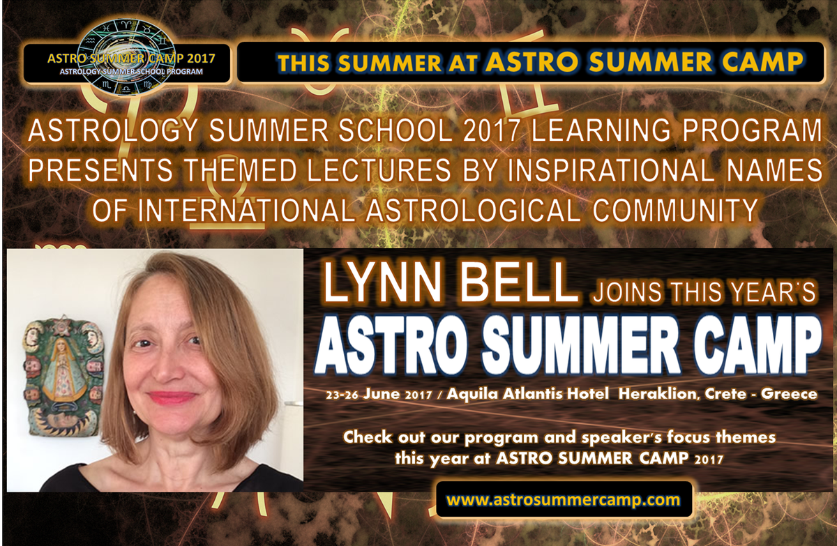 astrosummercamp's tweet photo. Lynn Bell joins our lecturers team of Astrology Summer School Program at ASTRO SUMMER CAMP 2017, this June!   https://t.co/iG7A25jcul https://t.co/Rl8NfuXach