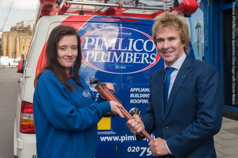 phpi's tweet photo. #PickMeCharlie social media challenge for aspiring plumbers - https://t.co/oUZru8NTgq https://t.co/u435UxCm5S