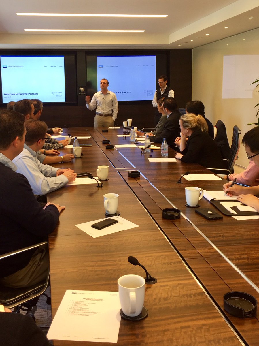 AHershatter's tweet photo. How VC really works, in the heart of where it all happens, kindly hosted by BBA Victor Rudo and growth investors @SummitPartners #MEMBAWC https://t.co/O1Wmdn9ZF0