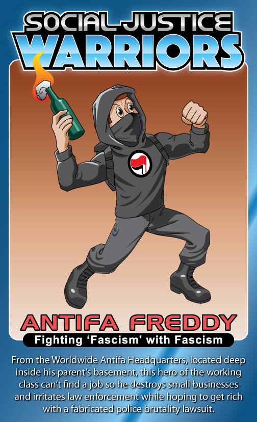 No Safe Spaces on Twitter: "It's #SJWednesday! This week, our hero of  hysteria is Antifa Freddy, victim extraordinaire &amp; master of vandalism!  https://t.co/MG23YudnoH" / Twitter