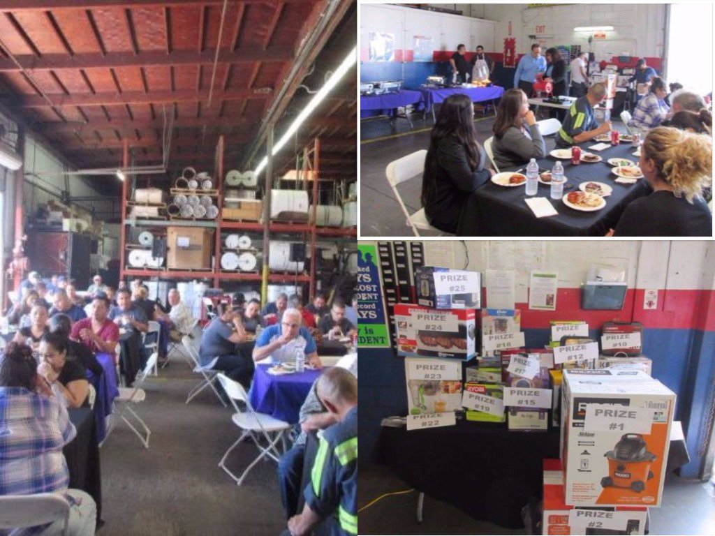 PolyPakAmerica's tweet image. @PolyPakAmerica organizes the quarterly luncheon and raffle program toto reward safety, quality, and efficiency in production.