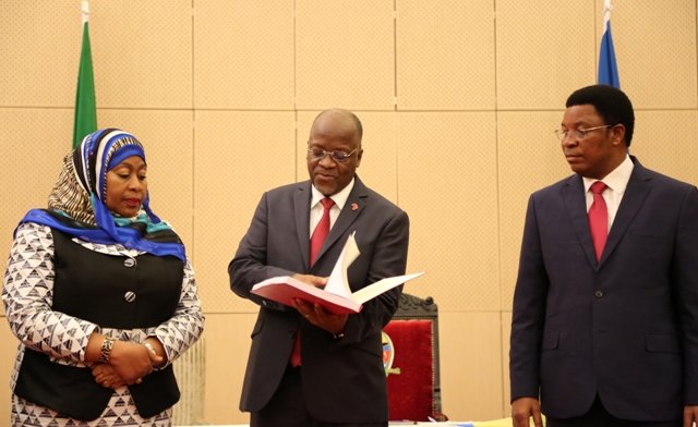 allafrica's tweet photo. Let's Rally Behind  President John Magufuli  On Mineral Thievery War: https://t.co/zL80CSxdSX #Tanzania https://t.co/S3a74dmPfB
