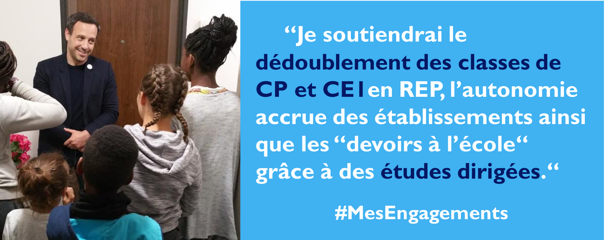 AdrienTaquet's tweet photo. Parce que l'école de la République doit garantir la réussite de tous et l’excellence de chacun ! #MesEngagements #circo9202 #JeVoteTaquet https://t.co/dsQ5gMcX9i