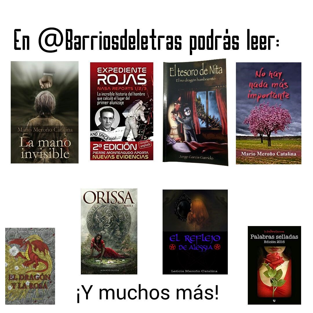 Fcotta63's tweet photo. ¿Qué mejor sitio para conocer #escritores que #BarriosdeLetras? Vente a #leer nuestras obras y coméntalas. https://t.co/Rt6eKMhKYz https://t.co/l0YCLYVbHe