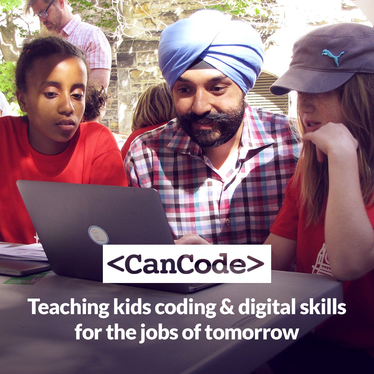 Proud to launch the #CanCode program: $50M to teach young Canadians #coding &amp; #digitalskills for jobs of the future: canada.ca/en/innovation-…