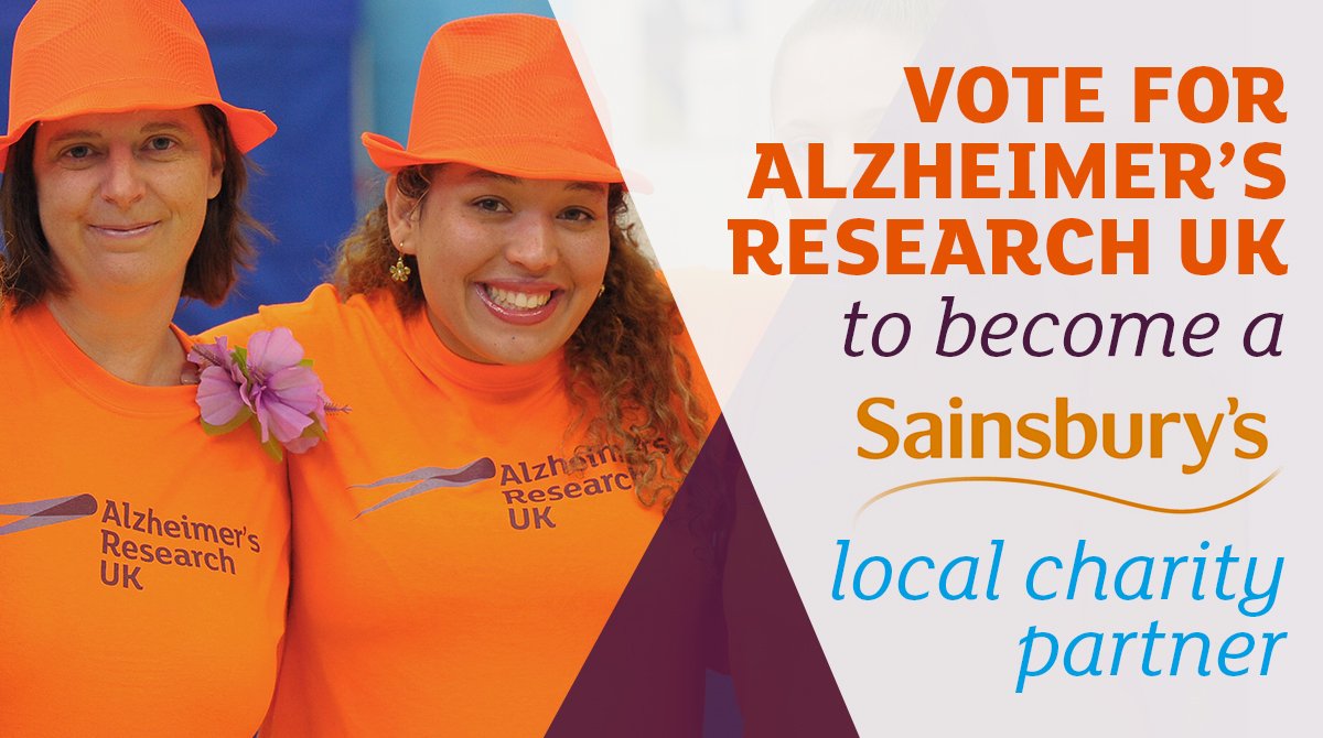 ClareAlzUK's tweet photo. You can help ARUK become the charity partner for @Sainsburys stores up and down the UK. Vote in store or online https://t.co/nVlbIIjOpB https://t.co/nSYJi7iQB9
