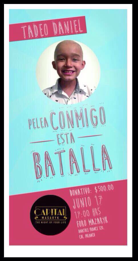 CirculoVivo's tweet photo. #AyudaPolanco Diviértete y Ayuda a #TadeoDaniel el sábado 17 de junio a las 5:00pm. Función especial en #capitalmasaryk en Polanco #CDMX https://t.co/u53oZhilTl