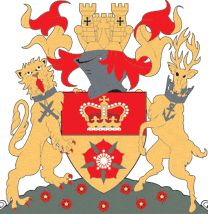 TheArmorial's tweet photo. Who can name the English county that this coat of arms belongs to?

#coatofarms #chivalry #history #ukcounty #heraldry #heraldryquiz https://t.co/agmYof5xzx