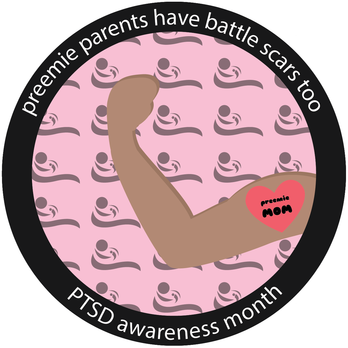 PlatypusMedia's tweet photo. Show support and #preemieparent understanding for #PTSDAwarenessMonth in June with these freebies from @PreemieWorld #ptsd #preemie #nicu https://t.co/esVZTh0dbl