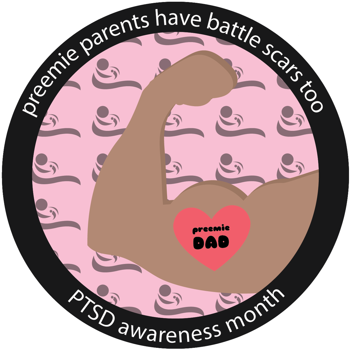 PlatypusMedia's tweet photo. Show support and #preemieparent understanding for #PTSDAwarenessMonth in June with these freebies from @PreemieWorld #ptsd #preemie #nicu https://t.co/esVZTh0dbl