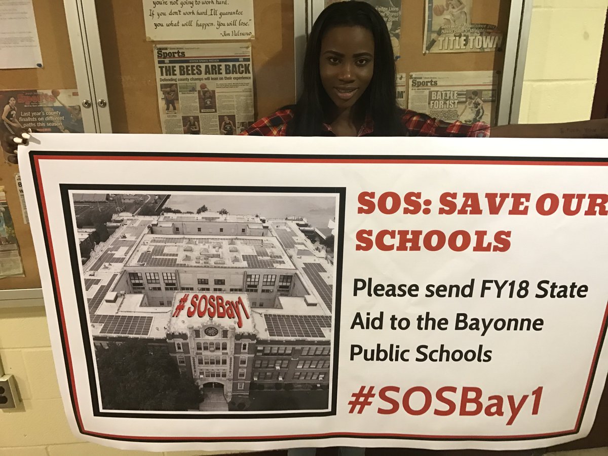 BayonneBOE's tweet photo. #SOSBay1 @GovChristie @NJ1015 @jerseyjournal @News12NJ
@njdotcom @NJTVNews @agratitudegirl @EdLawCenter @VincentPrieto @NJSenatePres https://t.co/1GtwJNPSyS