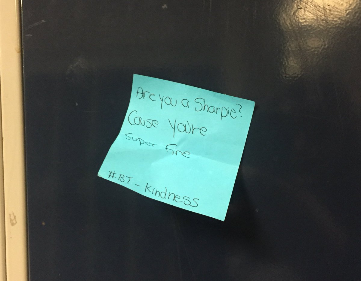 First of many acts of kindness! ❤⚡️ keep it up BT😁