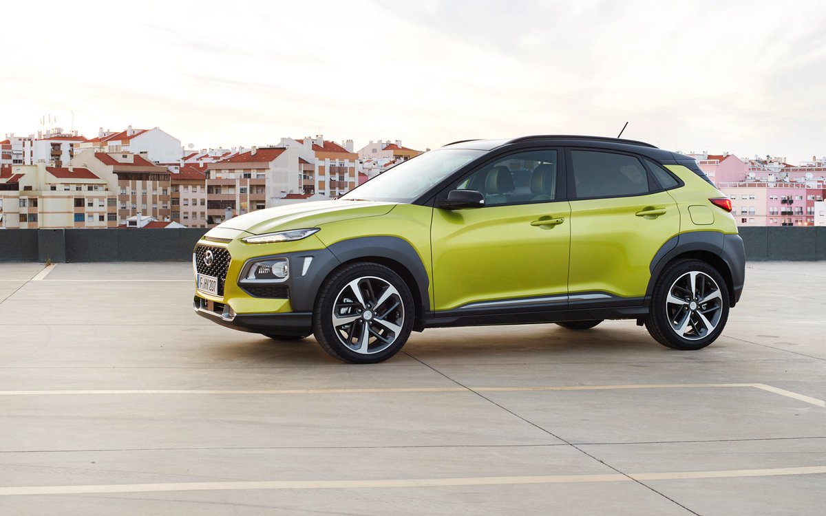 HyundaiEurope's tweet photo. An important milestone in #Hyundai's journey, the All-New #KONA is a true #SUV, with a progressive design https://t.co/AjTJoILegS https://t.co/SAoAHiFTRH