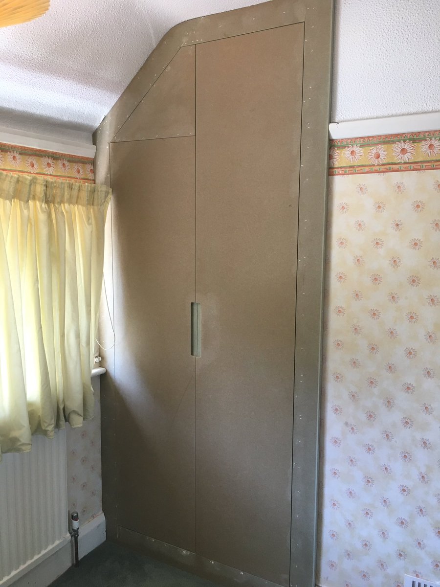 Mjr Carpentry On Twitter Mdf Wardrobe Built And Fitted Last Week