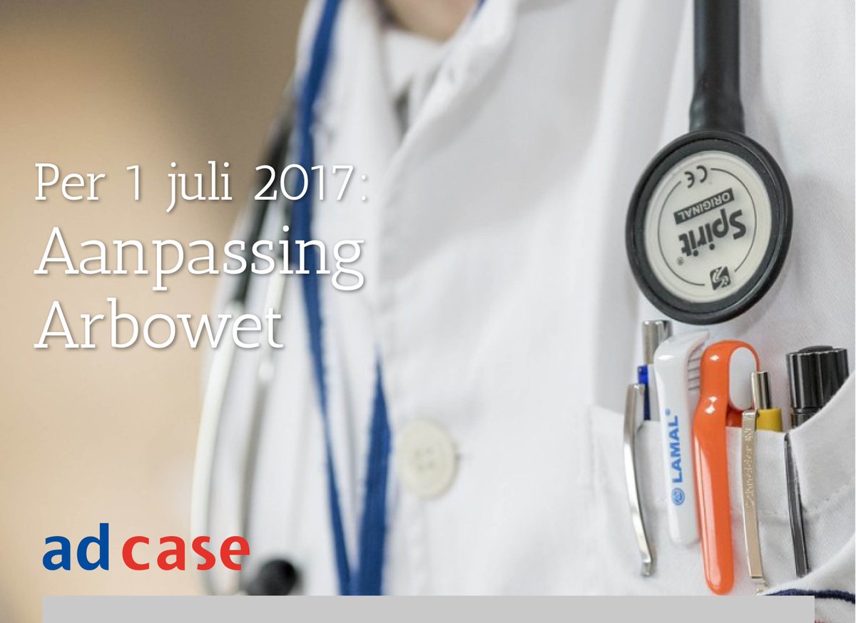 Per 1 juli 2017 verandert de Arbowet #arbo #zorg #kwaliteit #beleid #ziekte
adcase.nl/verandering-ar…