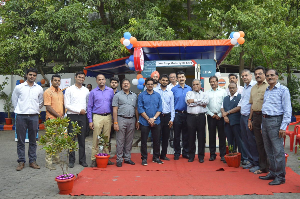 EBW_India's tweet photo. @EBW_India launched in Deonar, Mumbai!!
INDIA's first innovative Automatic Bike Wash service that recycles 90% of water.
#BeWaterPositive https://t.co/ysZWOrGFb8