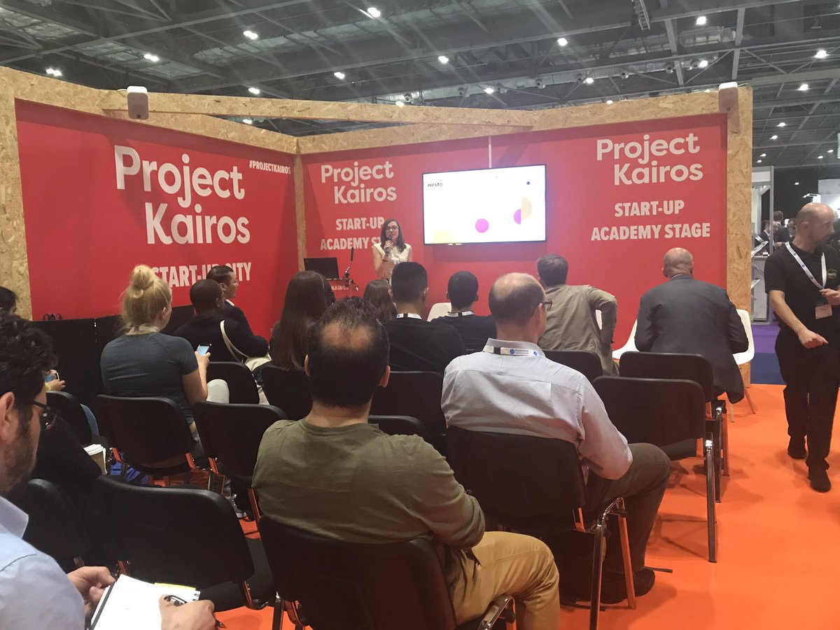 SimoBielli's tweet image. Thank you @ProjectKairosHQ for having me today. Love to be surrounded by so many inspiring entrepreneurs! #TechXLR8 #LNDTechWeek @nesta_uk