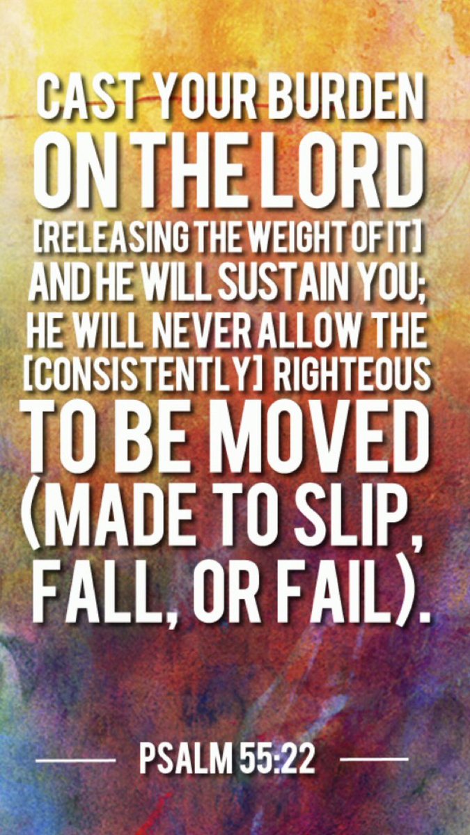 RiversideElim's tweet photo. Cast all your cares on him #hewillseeyouthrough https://t.co/ndV0ohtG01